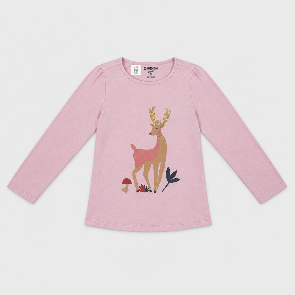 Maglietta maniche lunghe - Bambina - 114 - 119 | 6 anni