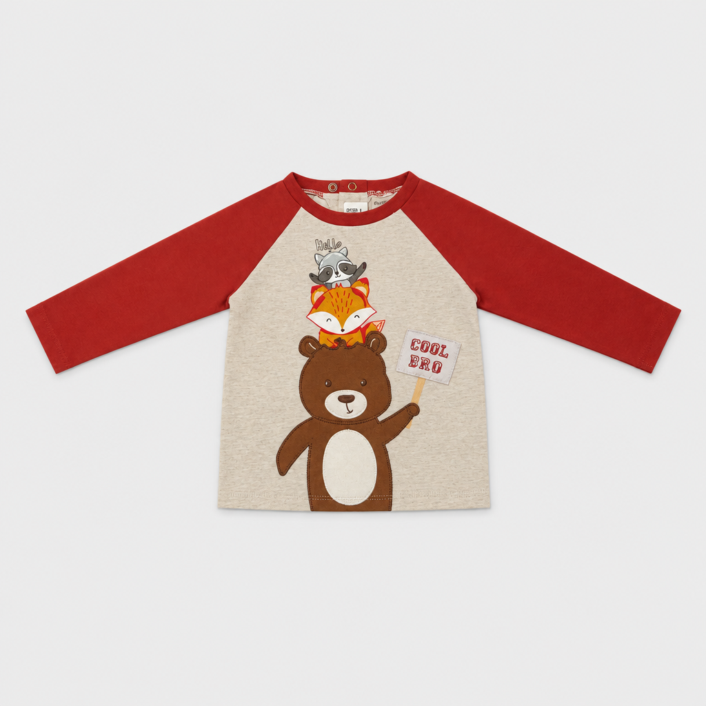 Maglietta maniche lunghe - Bambino - 66 - 71 | 6 mesi