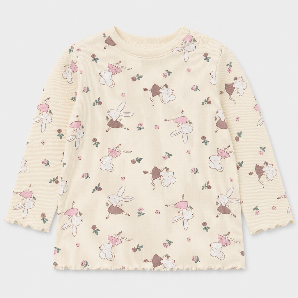 Maglietta maniche lunghe - Bambina - 96 - 101 | 3 anni
