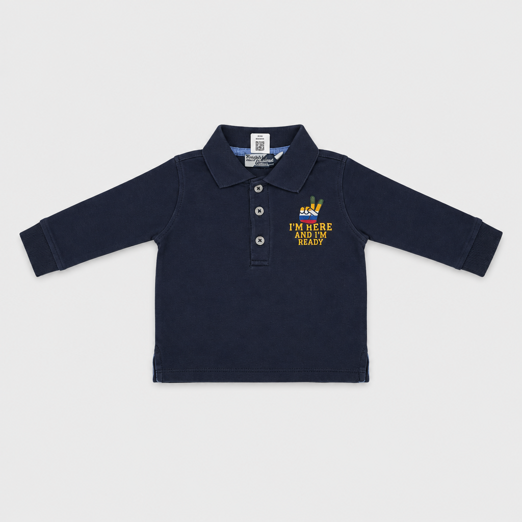 Polo maniche lunghe - Bambino - 66 - 71 | 6 mesi
