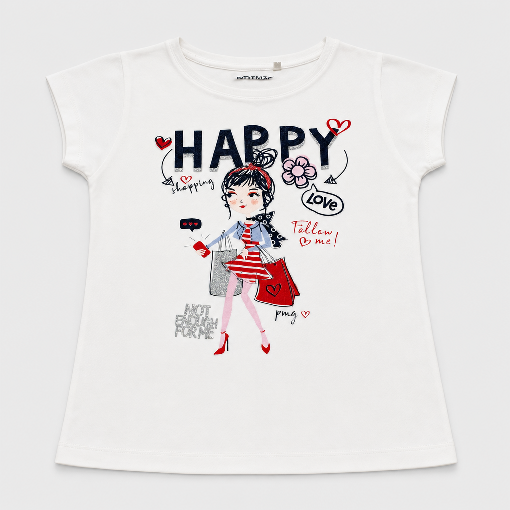 Maglietta maniche corte - Bambina - 96 - 101 | 3 anni