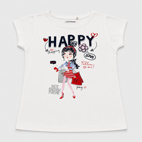 Maglietta maniche corte - Bambina - 96 - 101 | 3 anni