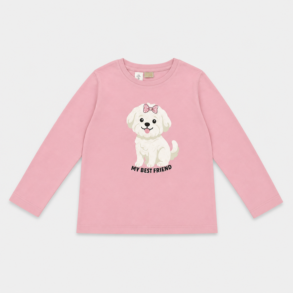Maglietta maniche lunghe - Bambina - 96 - 101 | 3 anni