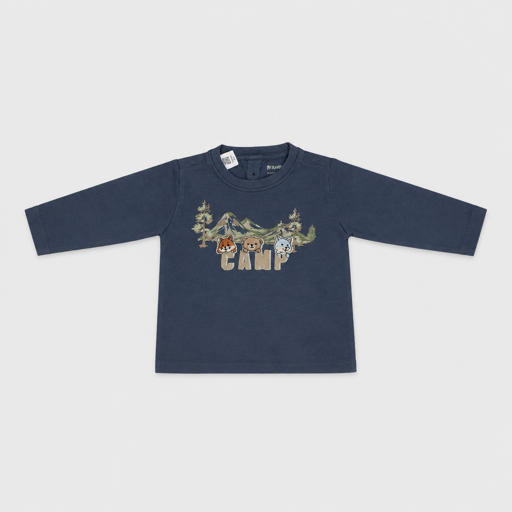 Maglietta maniche lunghe - Bambino - 66 - 71 | 6 mesi