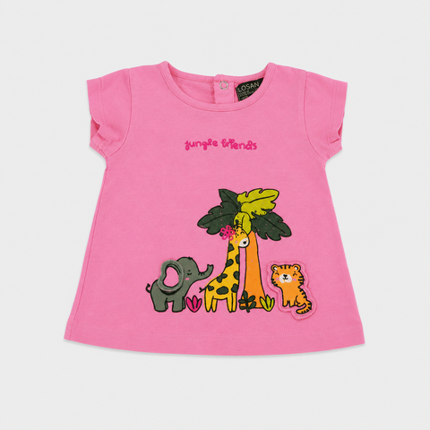 Maglietta maniche corte - Bambina - 60 - 65 | 3 mesi