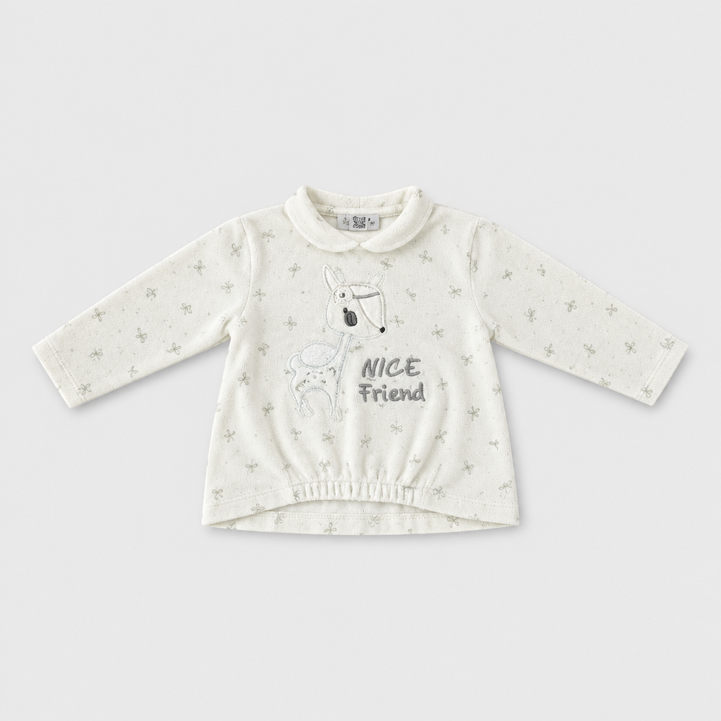 Maglietta maniche lunghe - Bambina - 60 - 65 | 3 mesi
