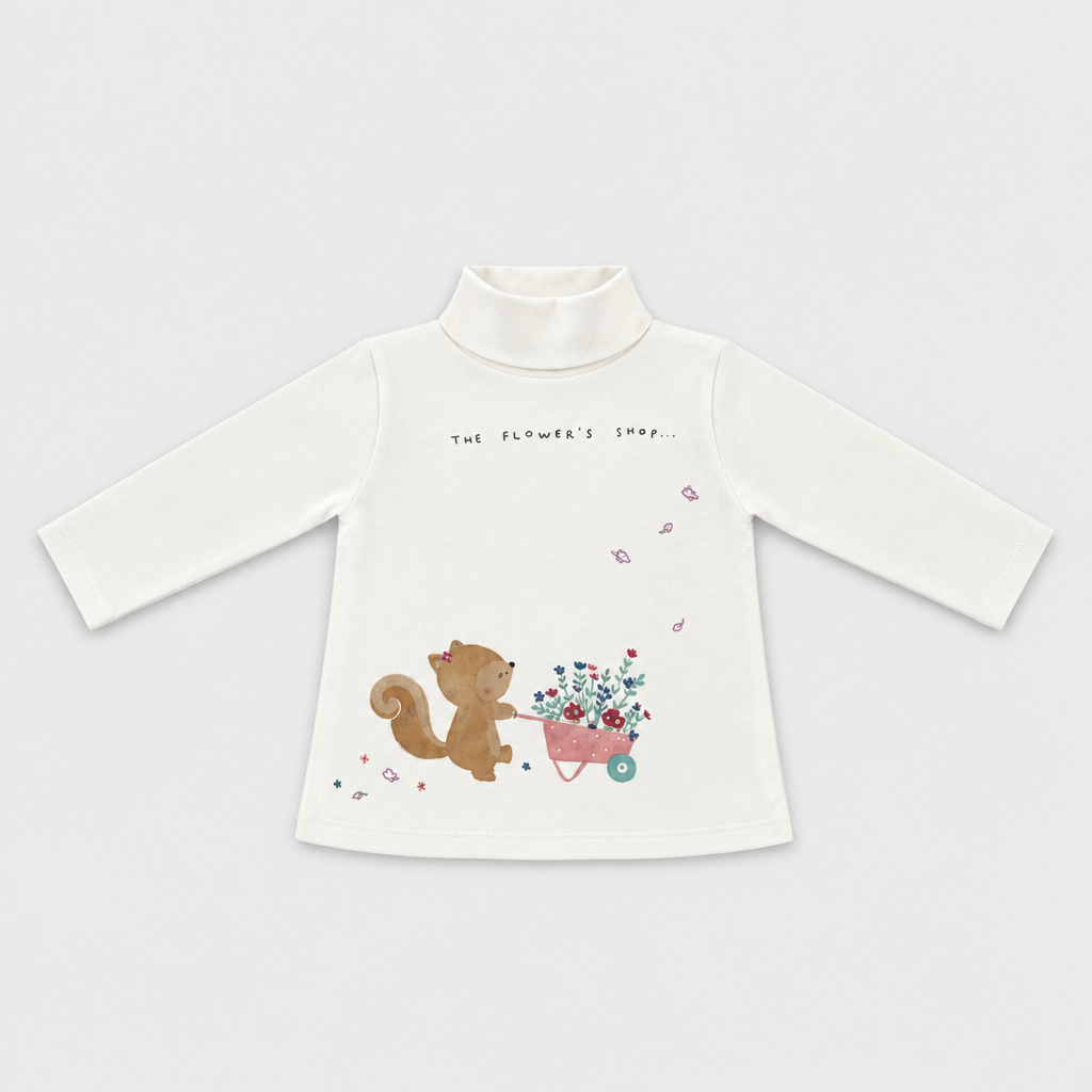 Maglietta maniche lunghe - Bambina - 60 - 65 | 3 mesi