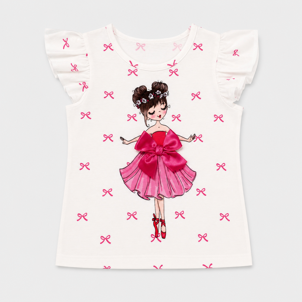 Maglietta maniche corte - Bambina - 90 - 95 | 2 anni