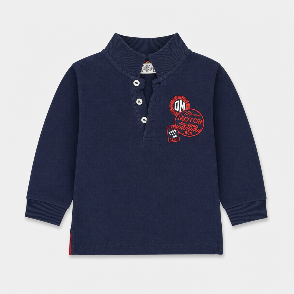 Polo maniche lunghe - Bambino - 72 - 77 | 9 mesi
