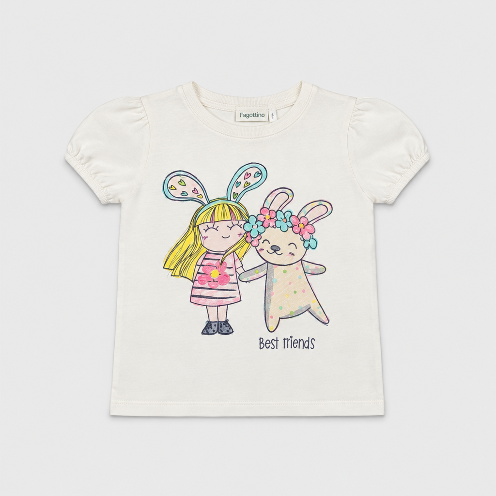 Maglietta maniche corte - Bambina - 66 - 71 | 6 mesi