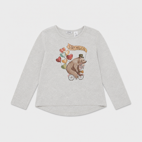 Maglietta maniche lunghe - Bambina - 102 - 107 | 4 anni