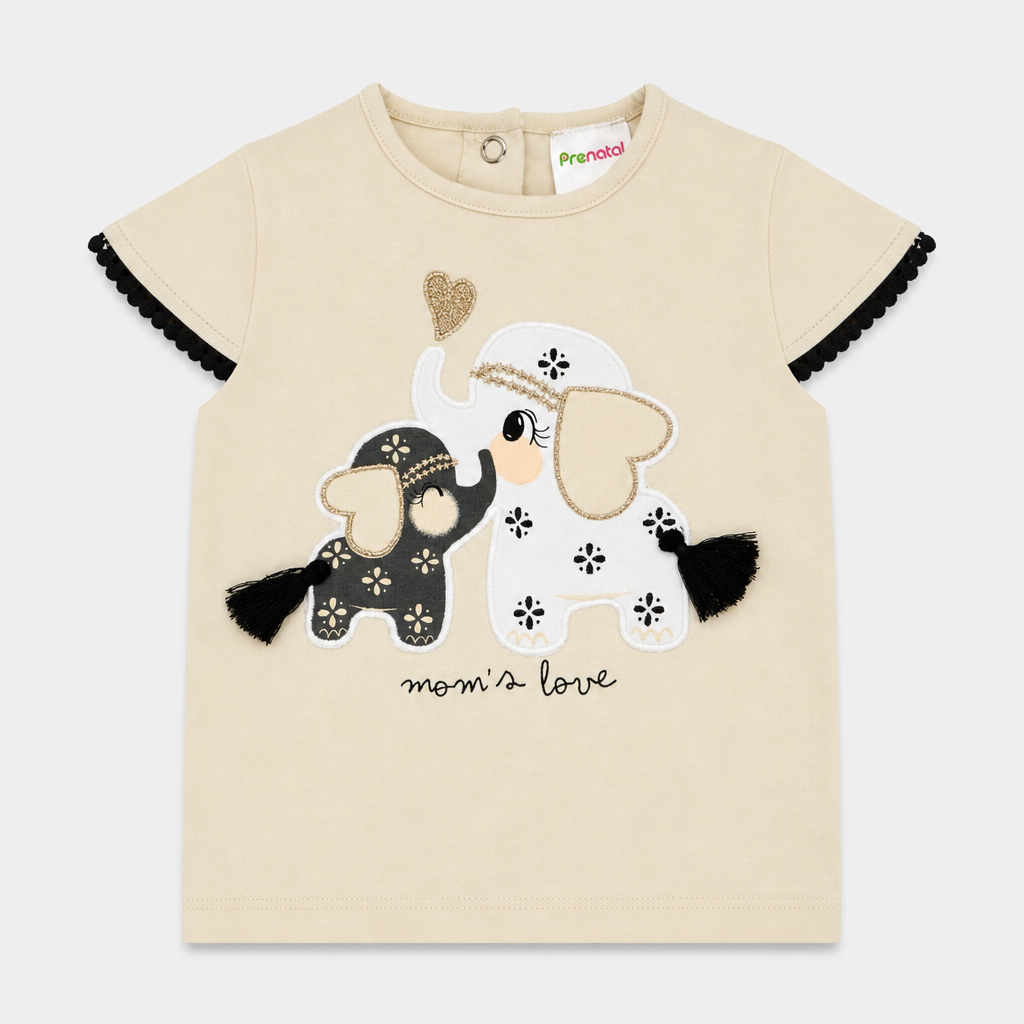 Maglietta maniche corte - Bambina - 60 - 65 | 3 mesi