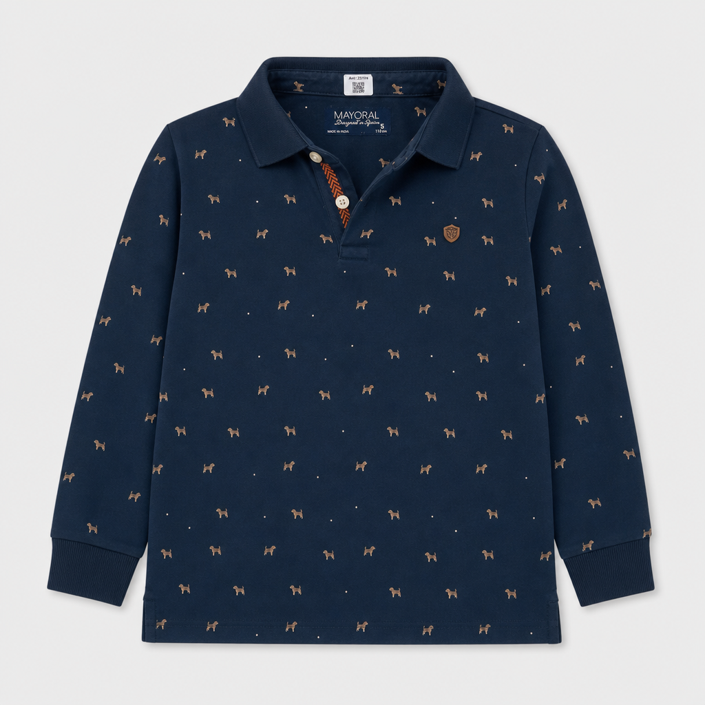 Polo maniche lunghe - Bambino - 108 - 113 | 5 anni