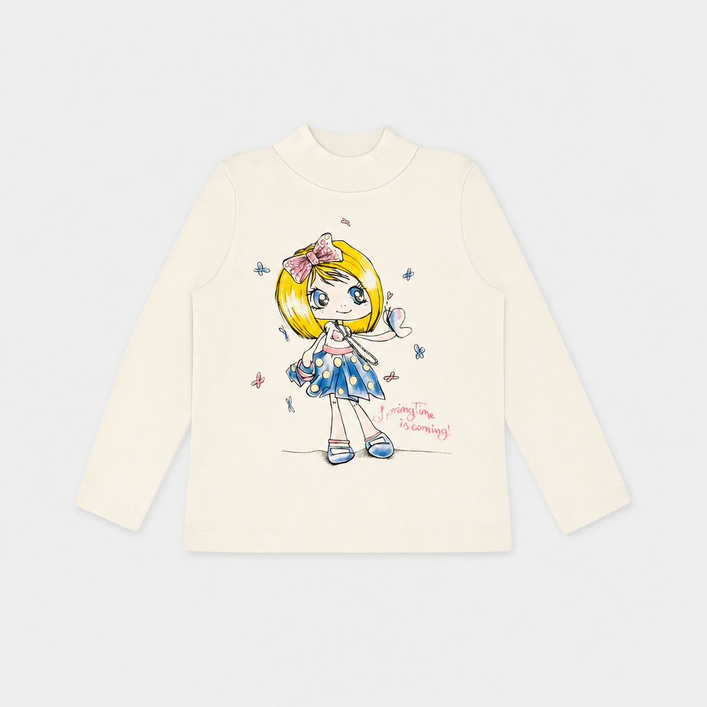 Maglietta maniche lunghe - Bambina - 78 - 83 | 1 anno