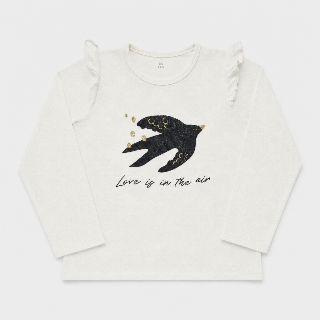 Maglietta maniche lunghe - Bambina - 114 - 119 | 6 anni