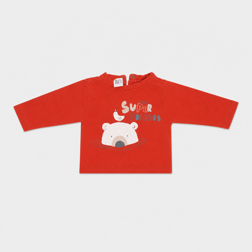 Maglietta maniche lunghe - Bambino - 60 - 65 | 3 mesi