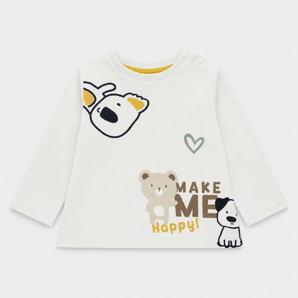 Maglietta maniche lunghe - Bambino - 72 - 77 | 9 mesi