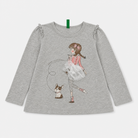 Maglietta maniche lunghe - Bambina - 90 - 95 | 2 anni
