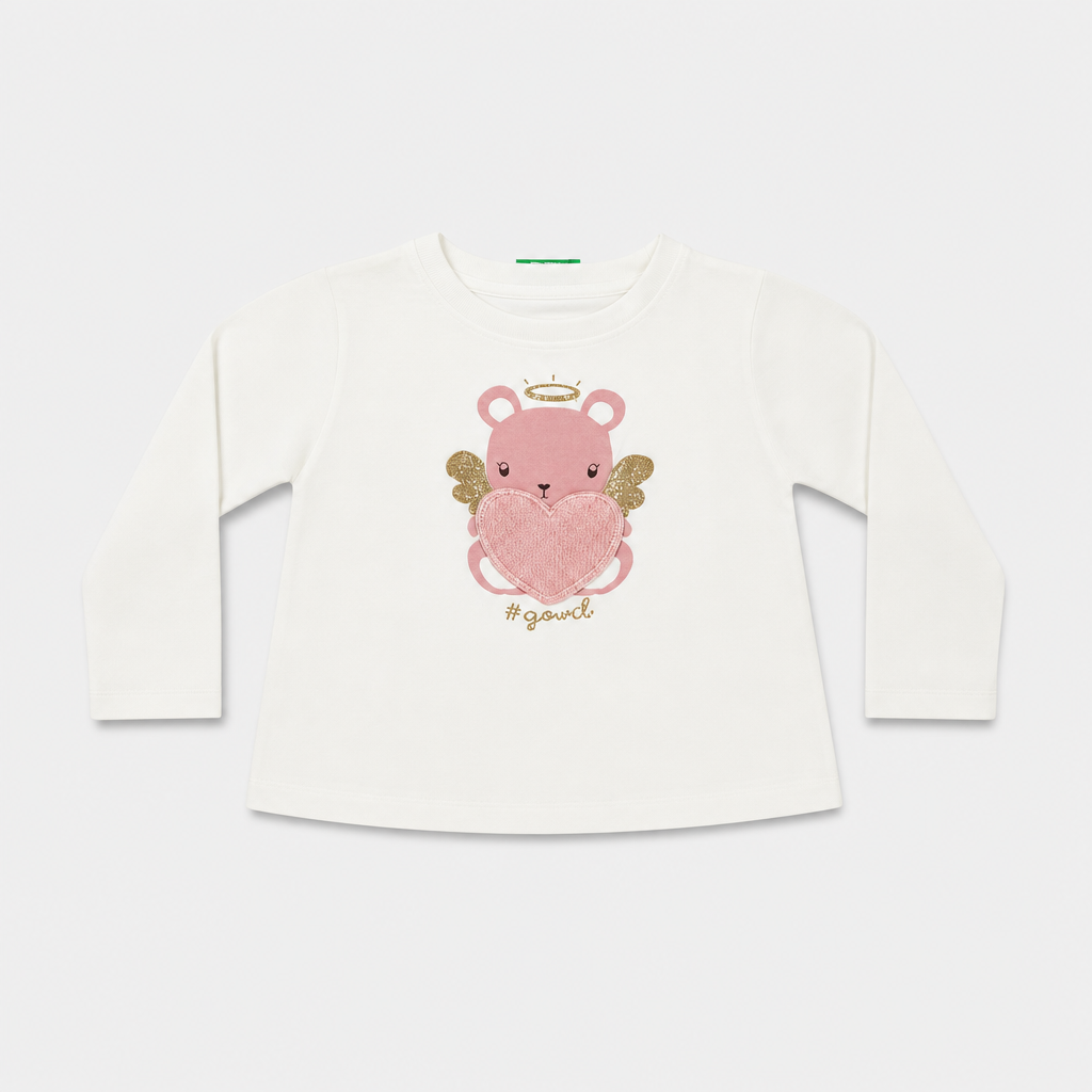 Maglietta maniche lunghe - Bambina - 72 - 77 | 9 mesi