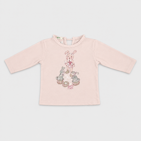 Maglietta maniche lunghe - Bambina - 66 - 71 | 6 mesi