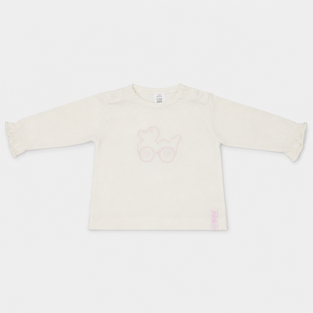 Maglietta maniche lunghe - Bambina - 60 - 65 | 3 mesi
