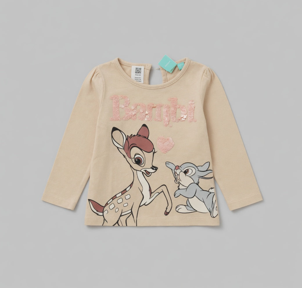 Maglietta maniche lunghe - Bambina - 72 - 77 | 9 mesi