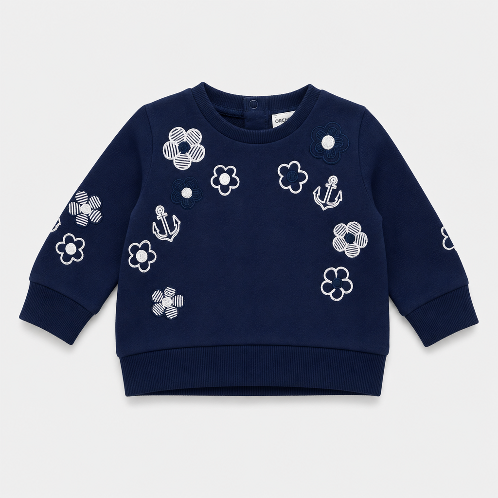 Felpa - Bambina - 60 - 65 | 3 mesi