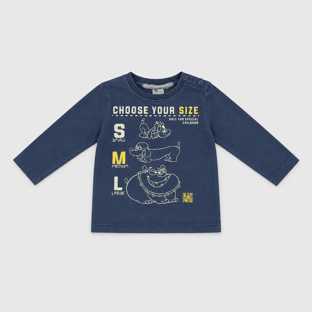 Maglietta maniche lunghe - Bambino - 72 - 77 | 9 mesi