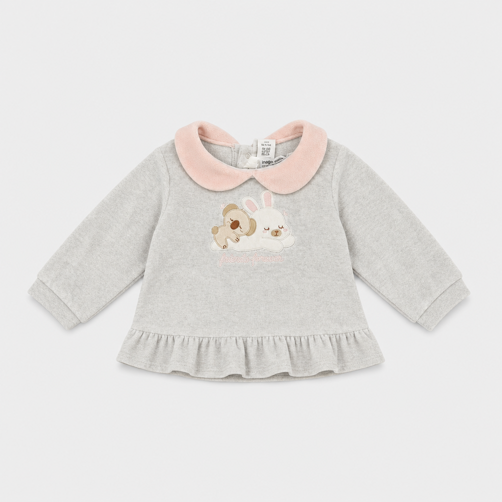 Maglietta maniche lunghe - Bambina - 66 - 71 | 6 mesi