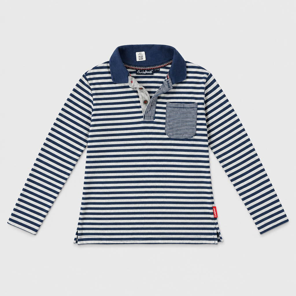 Polo maniche lunghe - Bambino - 120 - 125 | 7 anni