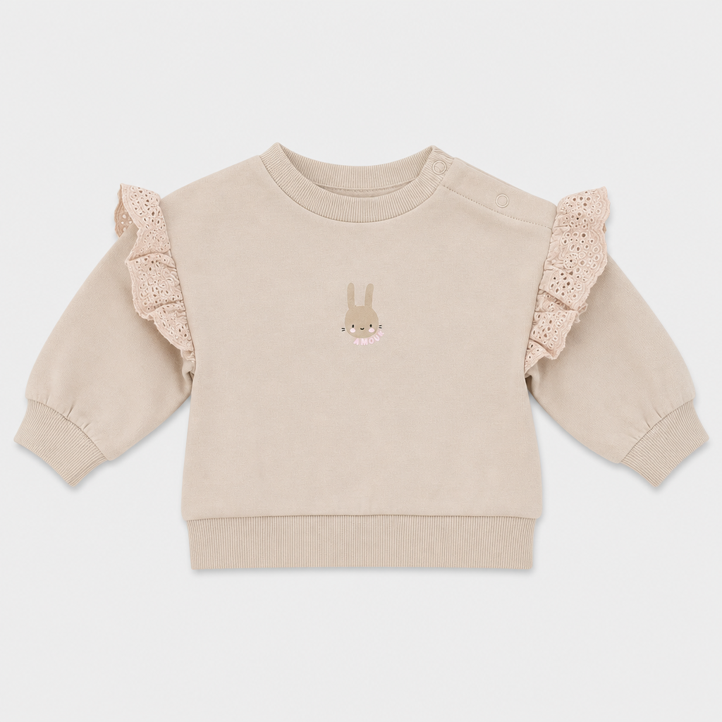 Felpa - Bambina - 60 - 65 | 3 mesi