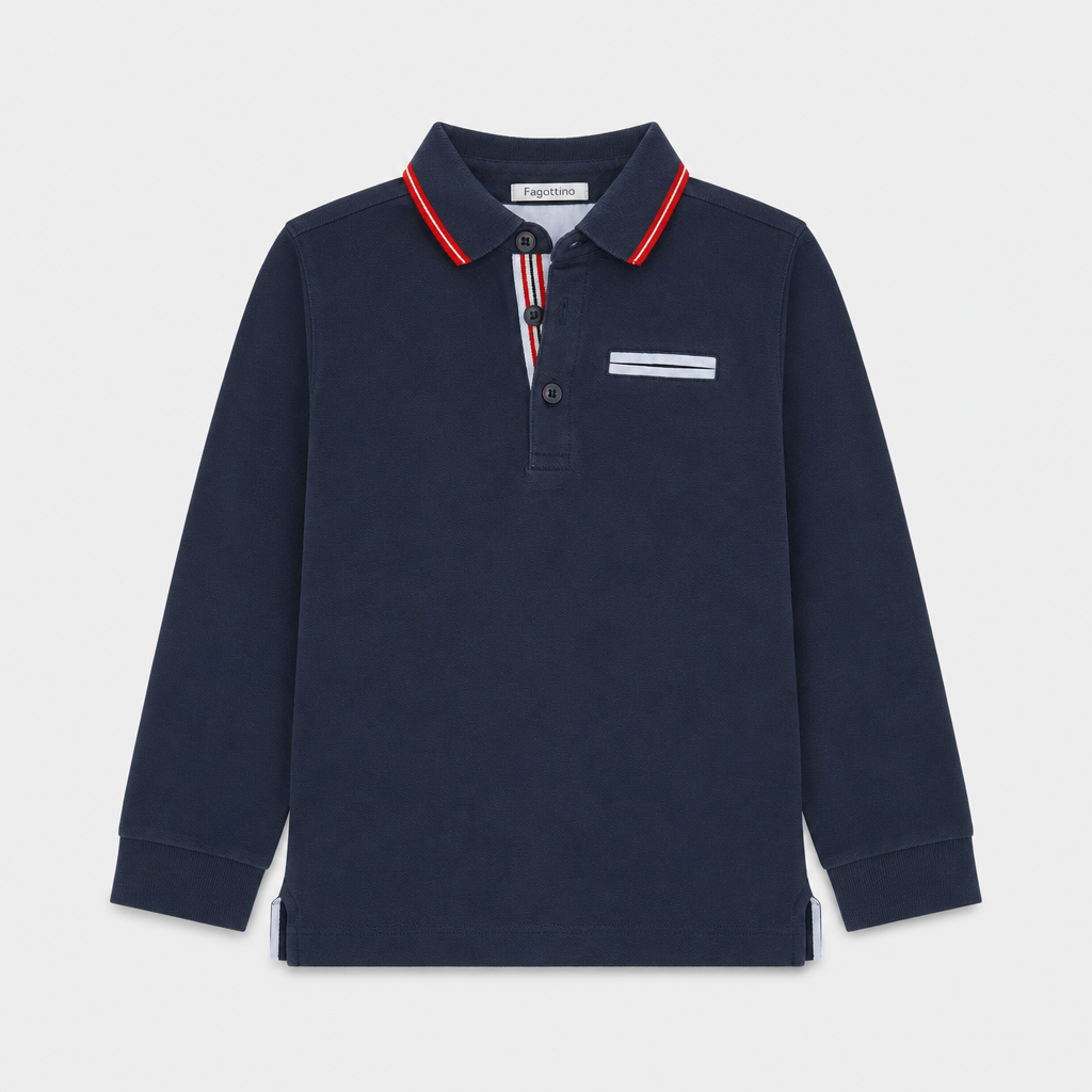 Polo maniche lunghe - Bambino - 84 - 89 | 18 mesi