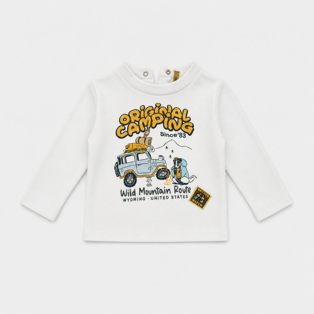 Maglietta maniche lunghe - Bambino - 60 - 65 | 3 mesi