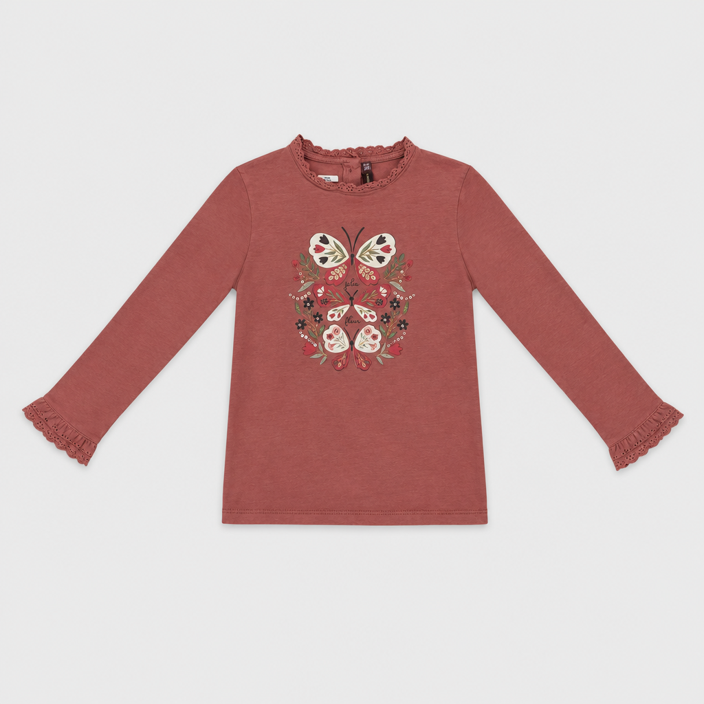 Maglietta maniche lunghe - Bambina - 114 - 119 | 6 anni