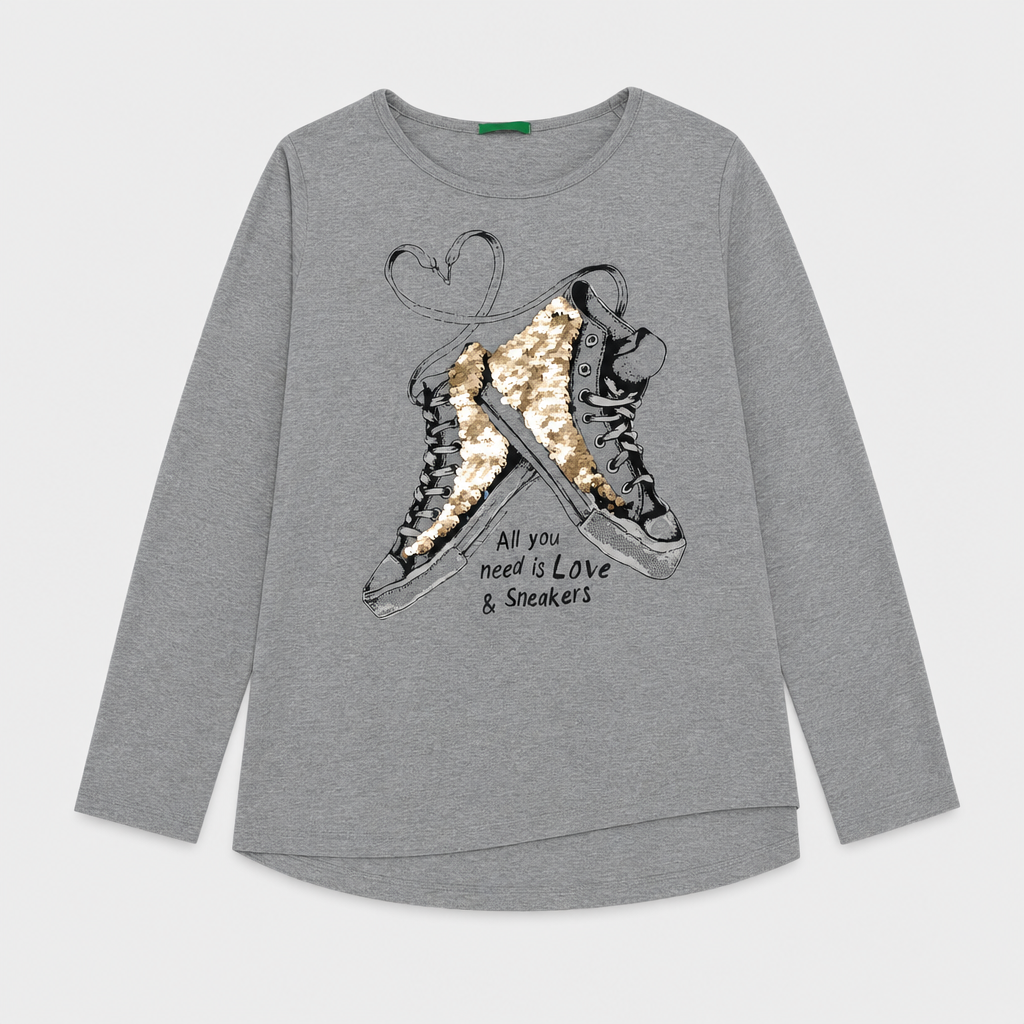 Maglietta maniche lunghe - Bambina - 114 - 119 | 6 anni
