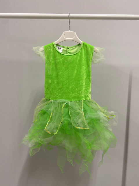 Robe de fée vert émeraude pour filles