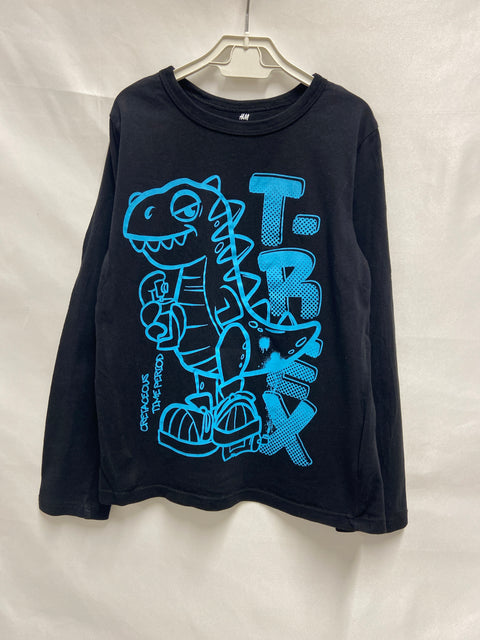 « T-shirt T-Rex Black Dino-Rock »