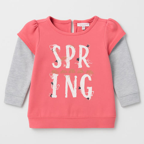 Long-sleeved T-shirt - Girls - 66-71 | 6 months