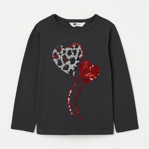 Long-sleeved T-shirt - Girls - 108 - 113 | 5 years