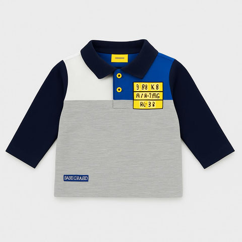 Long-sleeved T-shirt - Boys - 72-77 | 9 months
