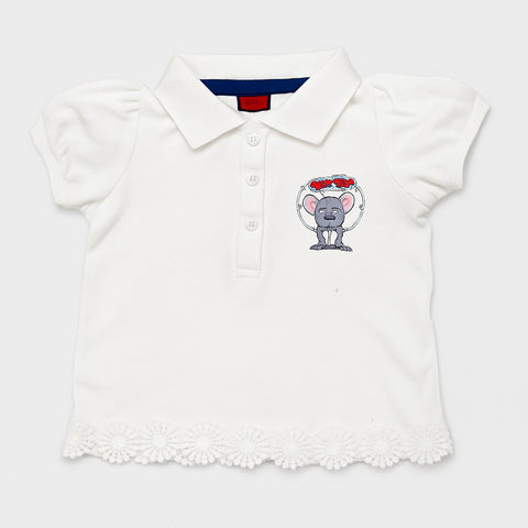 Polo manches courtes - Bébé fille - 50 - 59 < 3 mois