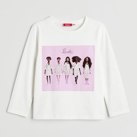 T-shirt à manches longues - Filles - 96-101 | 3 ans