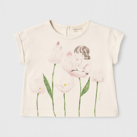 T-shirt à manches courtes - Fille - 60-65 | 3 mois