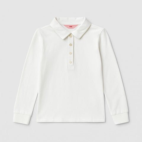 Polo à manches longues - Fille - 108-113 | 5 ans