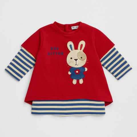 T-shirt à manches longues - Fille - 84-89 | 18 mois