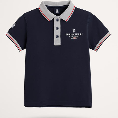 Short-sleeved polo shirt - Boys - 120 - 125 | 7 years