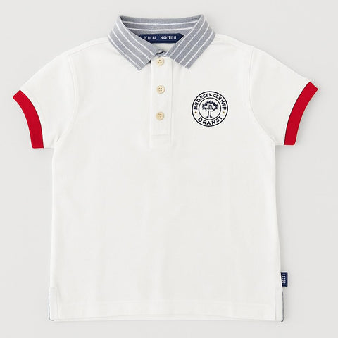 Short-sleeved polo shirt - Boys - 120 - 125 | 7 years