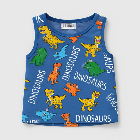 Débardeur dinosaure coloré pour enfants