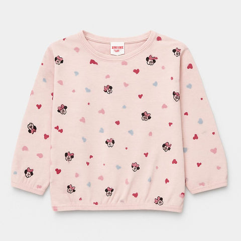 T-shirt à manches longues - Fille - 18 mois
