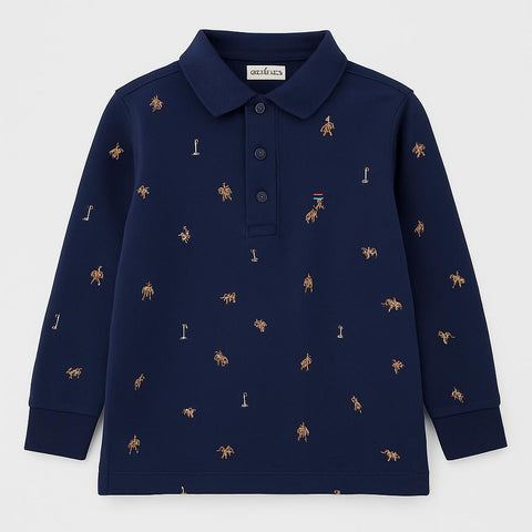 Polo maniche lunghe - Bambino - 5 anni